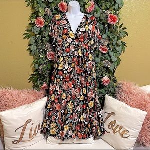 Torrid Floral Midi Dress